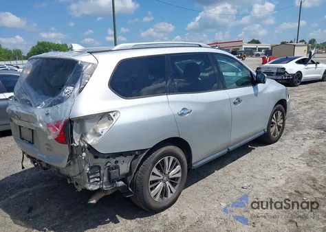 2019 Nissan Pathfinder Sl z USA, uszkodzony, nr VIN 5N1DR2MM0KC626547